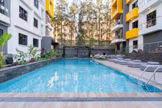 Kilimani Wilma Towers Studio, 1 & 2 bedroom, Sauna and Swimming Pool - 7