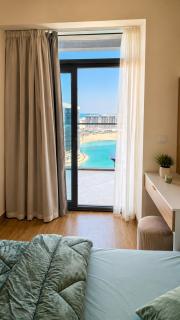 Luxury Sea and lagoon View Studio - New Alamein Tower - code 32 - 7