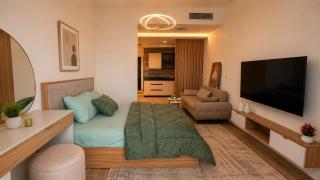 Luxury Sea and lagoon View Studio - New Alamein Tower - code 32 - 5