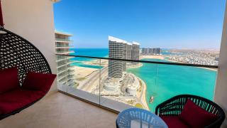 Luxury Sea and lagoon View Studio - New Alamein Tower - code 32 - 2