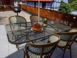 Duplex rénové avec terrasse privative à 10 mm de Colmar et Eguisheim, à 2 mm du grand axe autoroutier Strasbourg Mulhouse - 8