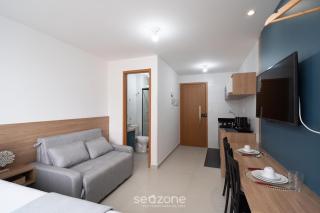 Studio em Cond. c/ Piscina e Coworking AZZ0305 - 0