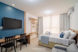 Studio em Cond. c/ Piscina e Coworking AZZ0305 - 4