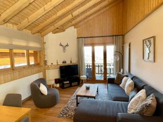 Magnifique appartement 4 pièces et demi, mansardé, avec vue, à Veysonnaz - 9