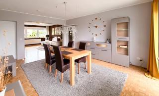 Große moderne Designer-Wohnung für Urlaub und Business - 3 Schlafzimmer, Balkon, Küche, Büro und 2 kostenlosen Parkplätze - 5