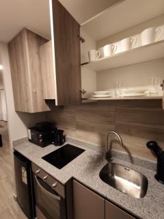Nuevo Home Studio para 3 personas centro de Santiago Barrio Paris Londres D103 - 7