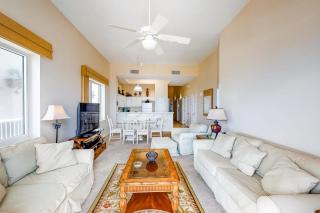 First-Floor Gulf Front Condo with Shared Pool & Hot Tub - 1