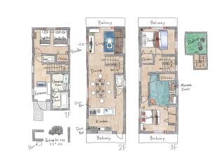 SCD155 Private House for 9 with Rooftop in Ikebukuro, Direct Access to Tokyo's Core Commercial Districts - 8