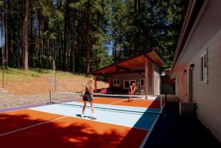 Pickleball Court Pool Table Fire Pit Private - 4