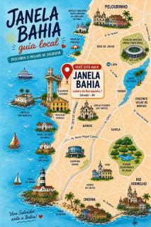 Janela Bahia flat - you in the heart of Salvador - 1