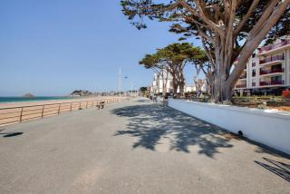 Appt vue mer front de plage, parking privé, 4 pers - 5
