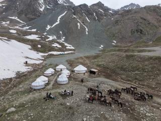Ala-Kul yurts, Askat camp - 7