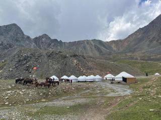 Ala-Kul yurts, Askat camp - 5