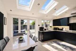 Rugby Modern Retreat 3 Bed 2 Bath Air Con Parking - 8