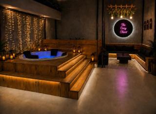 "Earthy Couple Retreat Near Taj Mahal" Private Spa Jacuzzi - 6