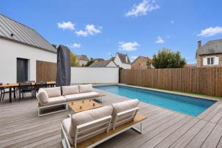 800m de la plage, maison neuve pour 10, piscine - Pléneuf-Val-André - 5