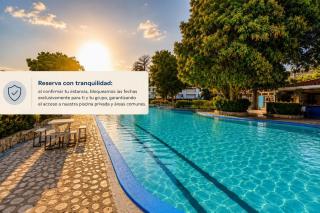 Cabaña Parejas y Familias Condominio Campestre cerca Rodadero con Piscinas - 8