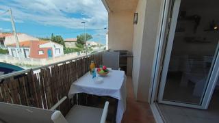 T2 à 200m de la plage avec balcon avec WIFI - 9
