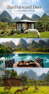 PastForward Deer Luxury Maison & Café at Yulong River - Where past meets present, with deers by Karst view - Infinity pool & Rooftop Terrace - Complimentary Pick-up for Stays of 3 Nights - 0