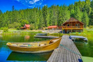 700-Acre Property w/ 33-Acre Lake & Dual Cabins! - 0