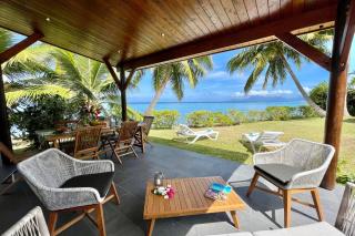 Pae Miti Beach house - white sand beach - Tahiti - 7 people - 9