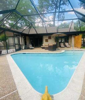 Prime location enclosed screen pool near Market st - 3