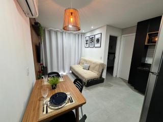 Flat Amplo no Centro de Porto de Galinhas – Quarto e Sala, Tudo a Pé - 0