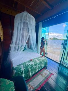 Casa Flutuante Ilha do amor vista incrivel Com cafe da manha e Wifi - 7