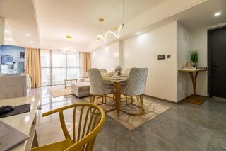 newly furnished two bedroom apartment with swimming pool, fully equipped gym, private parking space ,children playground and unbeatable scenic city views - 2