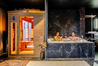 Refuge des Amoureux-Jacuzzi Sauna-Climatisation - 0