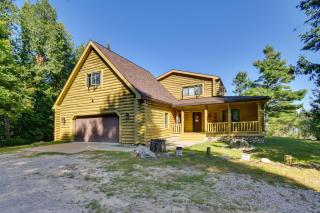 On-Site Trails & Private Beach! Lake Huron Retreat - 0