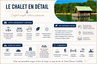Chalets flottants lac saint Étienne Cantales - Saint-Gérons - 4