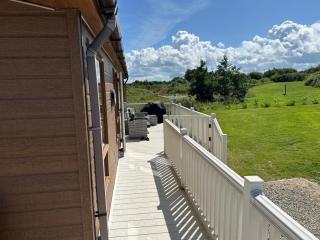 Lodge with decking at Trevella Holiday Park, Newquay, ref 98011F - 8