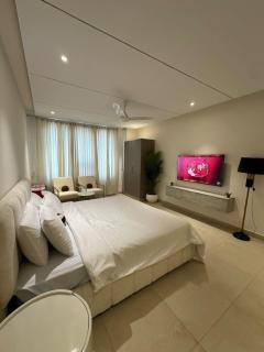Designer 1BHK Studio-Netflix-SelfCheckin-CentralGulberg - 2