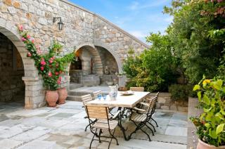 Family House with Sea View in Patmos + Terrace - 9