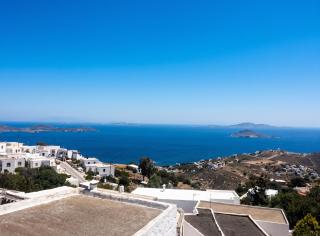 Family House with Sea View in Patmos + Terrace - 3