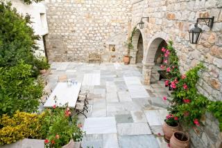 Family House with Sea View in Patmos + Terrace - 4