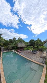 Fare TEAK avec Palapa et piscine partagée - 9
