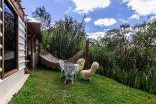 Cabana c Hidromassagem e Churrasqueira em Macacos - 4