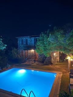 Stone mansion with private pool and garden and authentic village house - 0