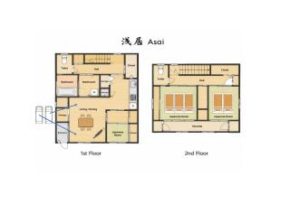 Japanese traditional house.Ryokan in asakusa with 2bedrooms - 9