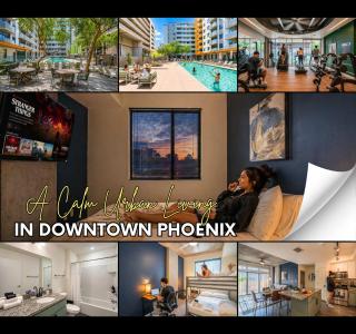 Modern PHX Downtown Apt w Balcony Pool Gym PKG - 0