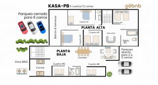 Kasa Grande Punta Blanca playa, parqueo, Wi-Fi, AC, cocina, BBQ - 8