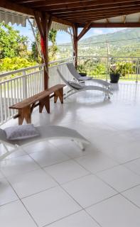 Maison de charme avec vue sur mer et montagne à Vieux-Habitants - 8