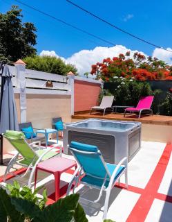 Maison charmante avec vue sur la mer à Petit-Canal + Jacuzzi - 0