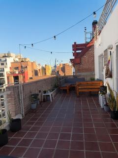 Oasis en las Alturas Depto con Terraza y Parrilla Living Exterior - 1