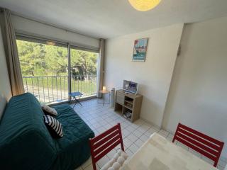 Studio cabine pour 4 pers, proche plage, animaux admis - Saint-Cyprien - FR-1-106-91 - 3