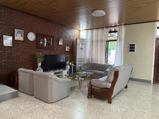 Spacious House with wide Parking Area and Lawn at Damosa Lanang - 3