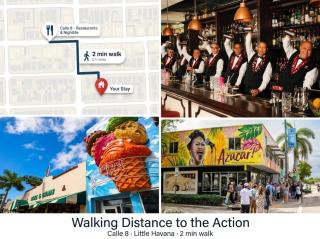 Little Havana Gem/ Steps to Calle 8 & Nightlife - 8