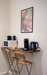 Stylish studio in Enghien near Paris 2 people - 9